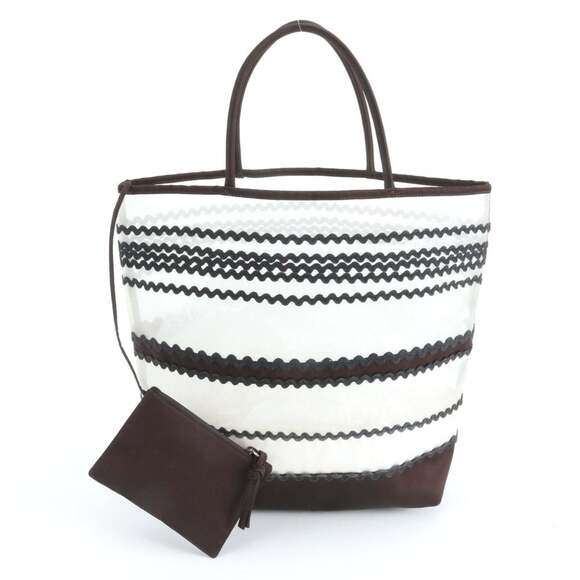 OTHERS Handbags - Miu Miu Miu Archive Tote Bag Shoulder Handbag Stripe Women's